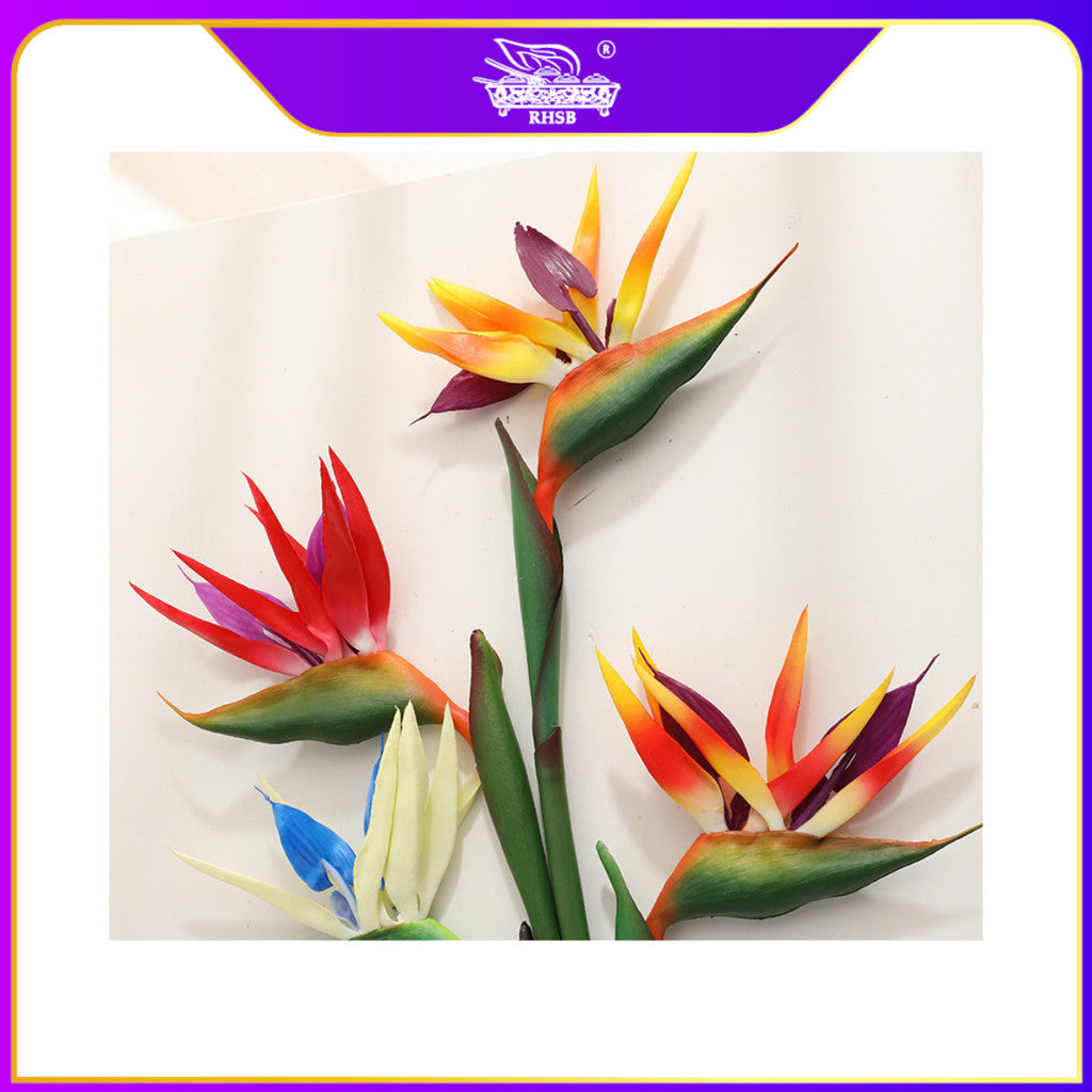 ARTIFICIAL BIRD OF PARADISE/ BUNGA HIASAN/ WEDDING DECORS/ HOME DECORS/ ANTHURIUM/ LARGE GREEN PLANT/ AF1933-AF1937