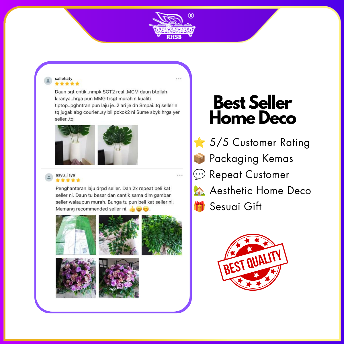 Artificial Rose Daisy 30cm | Bunga Rose Mawar  AF10081