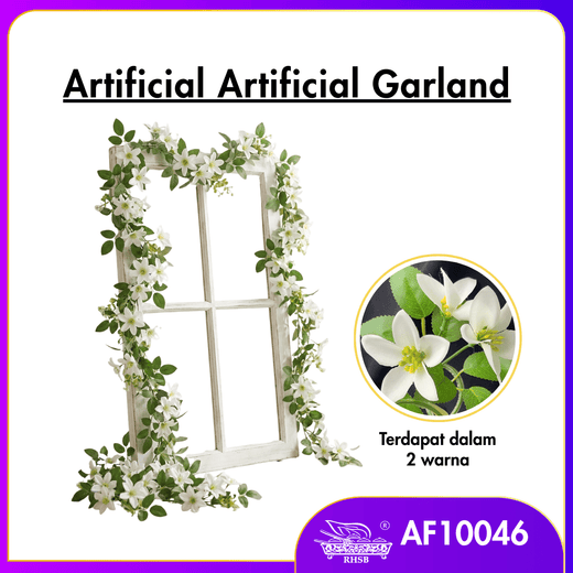 [1PC] 240CM Bunga Tiruan Kemuning Muraya | Garland Hiasan Pelamin Backdrop Wedding AF10046