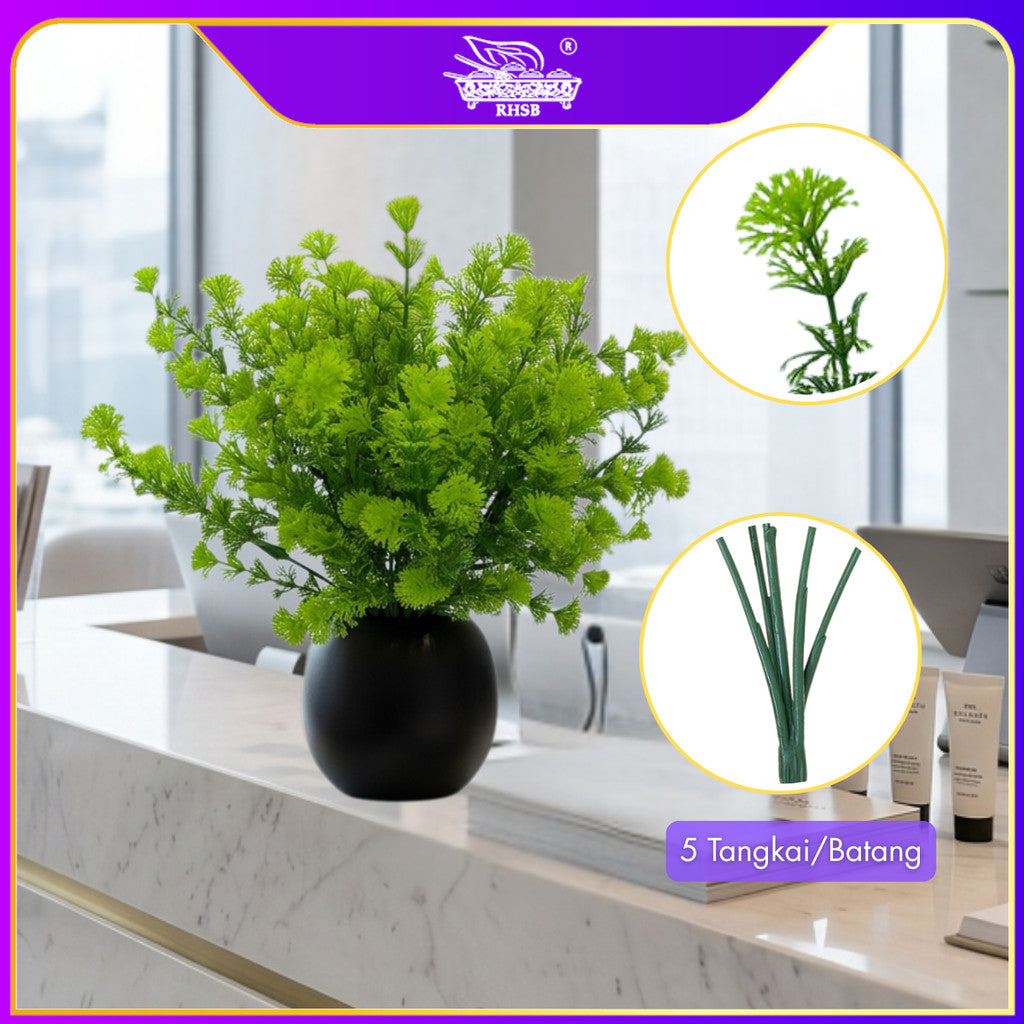 [1 PC] ARTIFICIAL FERN LEAVES /  FAKE LEAVES / HOME DECORATION /  LEAVES BOUQUET / AF1996-AF1998