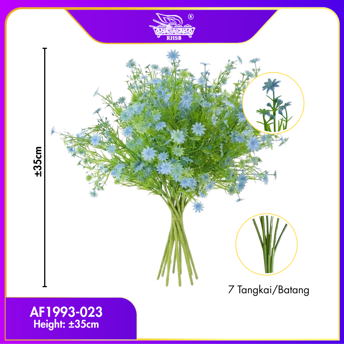 [1 PC] Artificial Baby's Breath Wedding Decoration Bunga Hiasan Pelamin AF1993