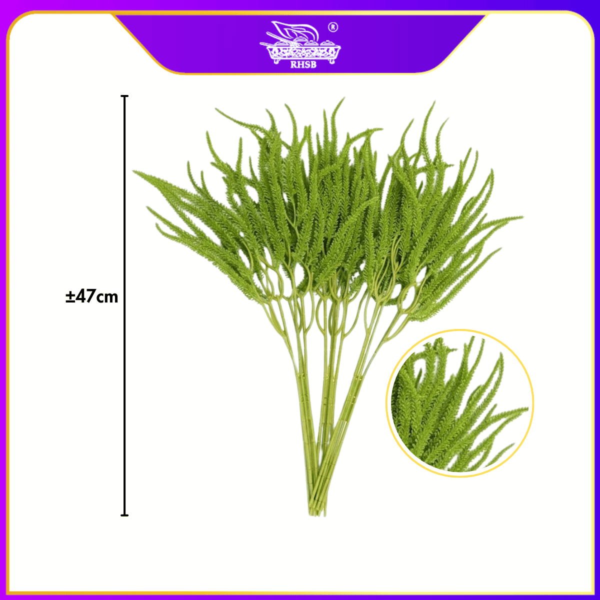 [1 PC] Artificial Hanging Vine 42cm | Daun Tiruan Gantung Amaranthus | Hiasan Rumah Pelamin Backdrop Kafe Vertical Garden LF4616