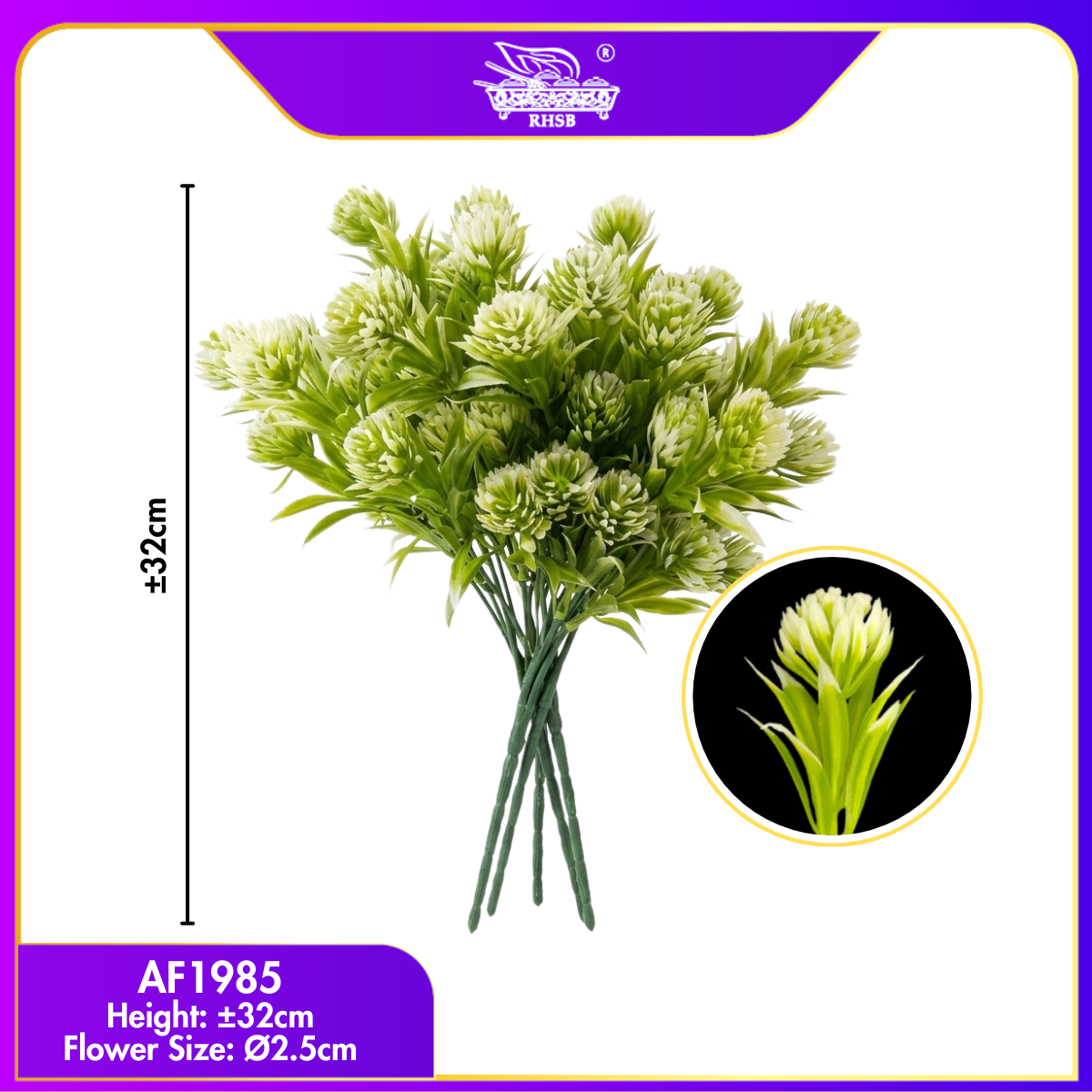 [1 PC] SPRING GRASS LILY / ARTIFICIAL LEAVES / DAUN HIASAN / HOME DECORATION / ARTIFICIAL PLANT / AF1878-AF1987