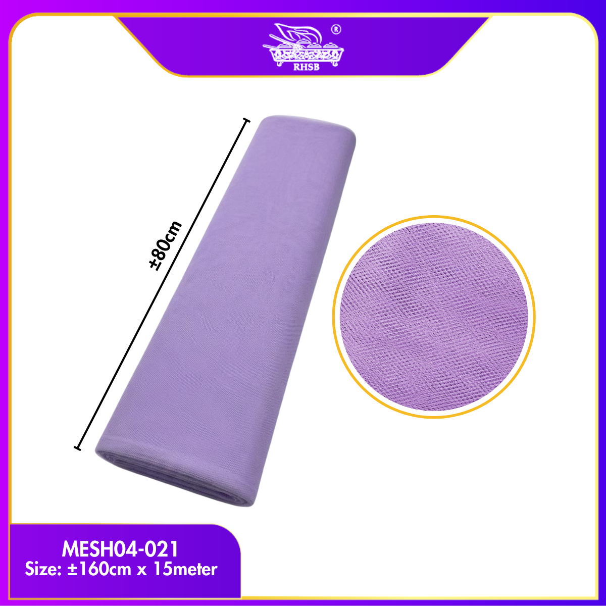 [P15M] Mesh Net Bridal Fabric | Soft Net Rough Tulle Fabric | Organza Hamper Wrapper | Tutu Kain Net Halus Kain Lembut Kain Net Kasar MESH04
