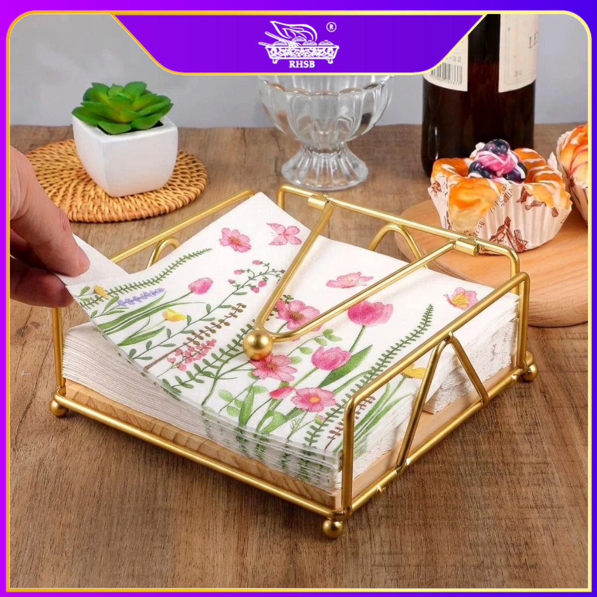 [P20P] Doorgift Majlis & Kenduri | Tisu Decoupage Premium 20pcs/Pek | Napkin Floral | DIY Hiasan Kraf GF6409-GF6418