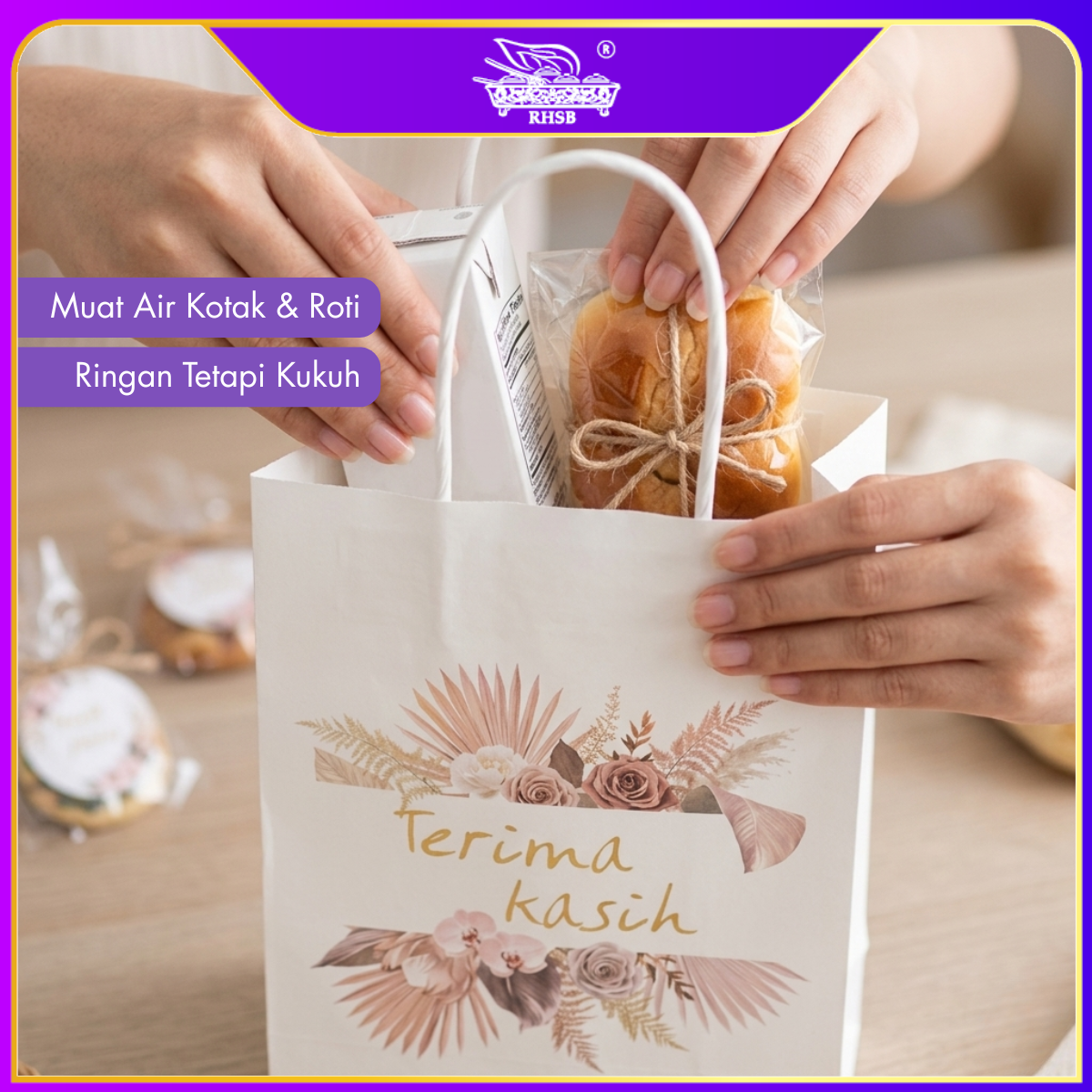 [P10P]  XXXL PAPER BAG / BAG MURAH / BAG JAMUAN / GOODIES BAG / DOORGIFT BAG / BEG KAHWIN / PB3201-PB3204