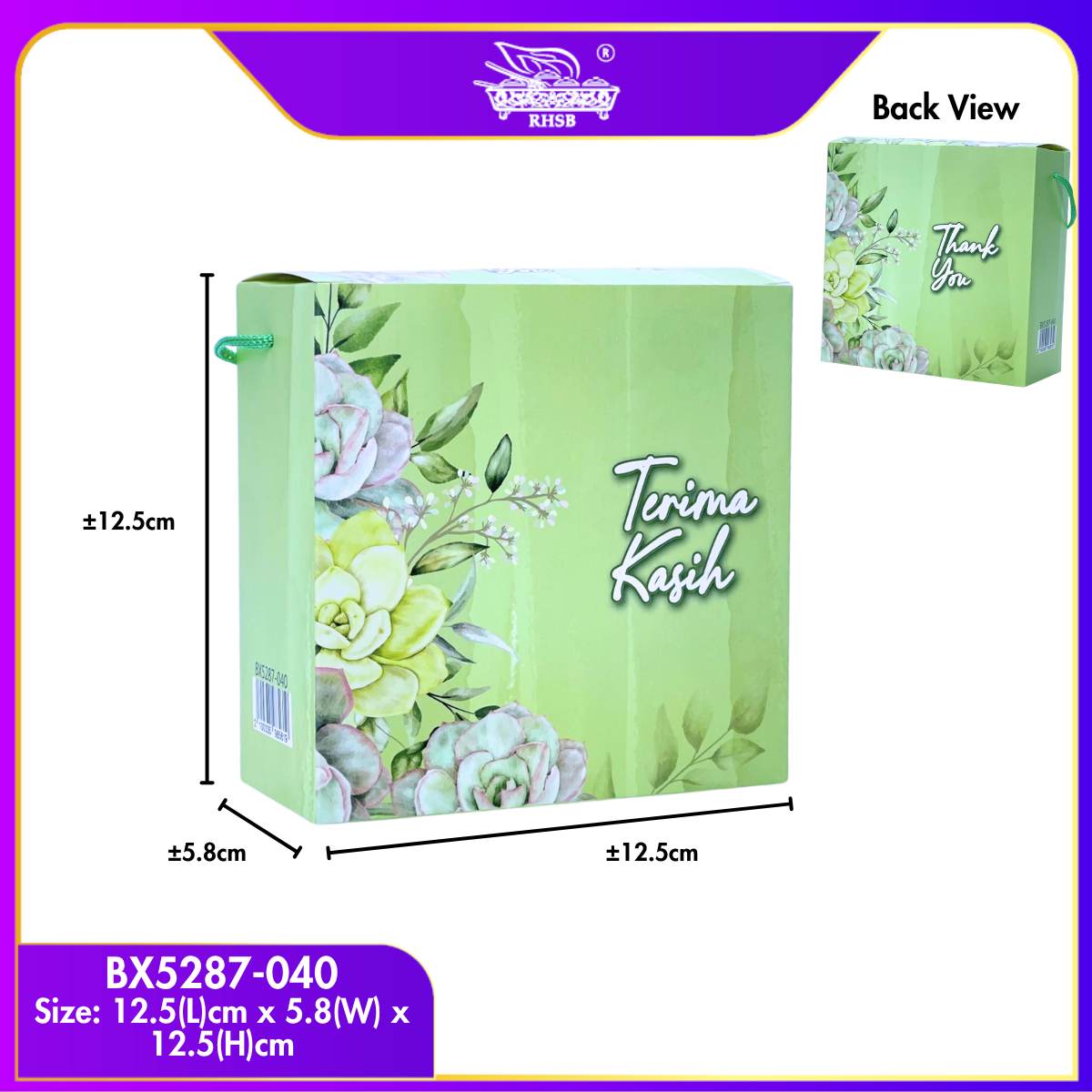 [10 PCS] BAHULU BOX / DOORGIFT BOX / GOODIES BOX / WEDDING SOUVENIR BOX / KOTAK KAHWIN / DOORGIFT KAHWIN / KOTAK BAHULU