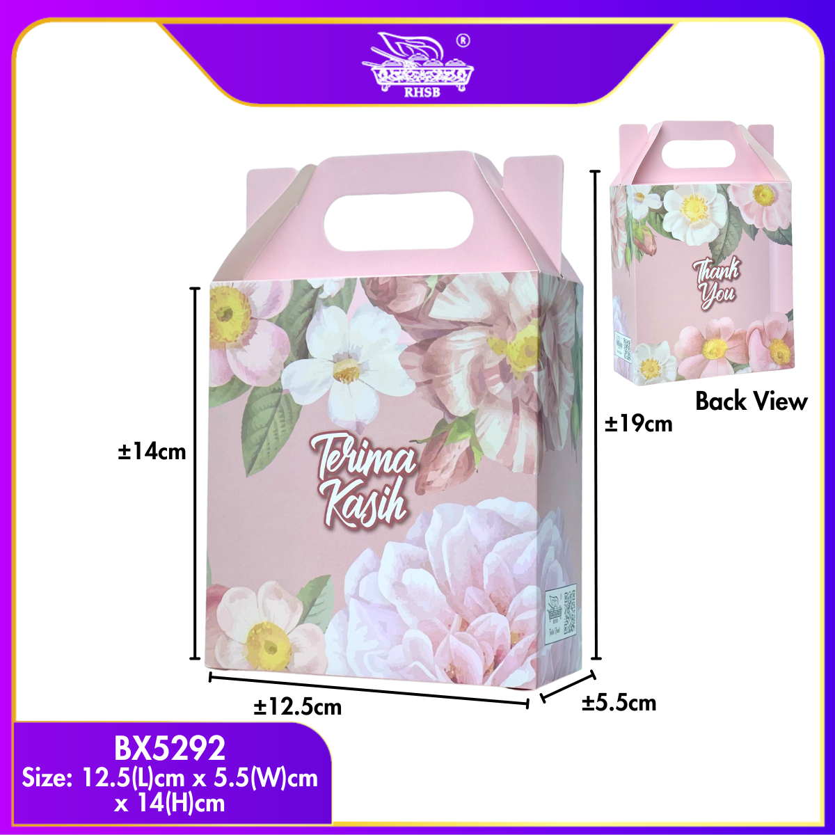 [P50P] BAHULU BOX / DOORGIFT BOX / GOODIES BOX / WEDDING SOUVENIR BOX / KOTAK KAHWIN / DOORGIFT KAHWIN / KOTAK BAHULU BX5289-BX5297 [1/10/20]