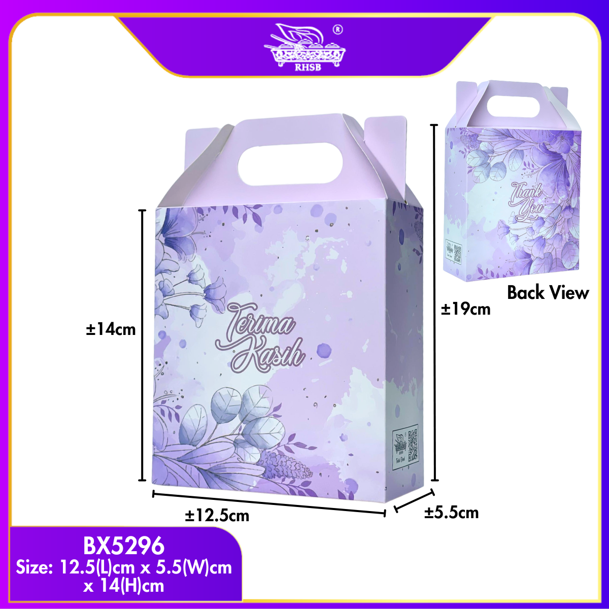 [P50P] BAHULU BOX / DOORGIFT BOX / GOODIES BOX / WEDDING SOUVENIR BOX / KOTAK KAHWIN / DOORGIFT KAHWIN / KOTAK BAHULU BX5289-BX5297 [1/10/20]