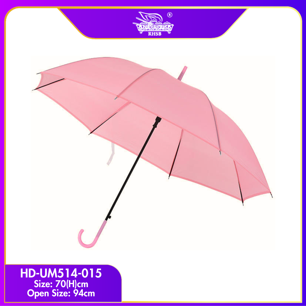 [1 PC] SEMI AUTOMATIC FROSTED UMBRELLA / SOFT SWEET PASTEL UMBRELLA / MACARON UMBRELLA COLOUR VERSION / PAYUNG HD-UM514