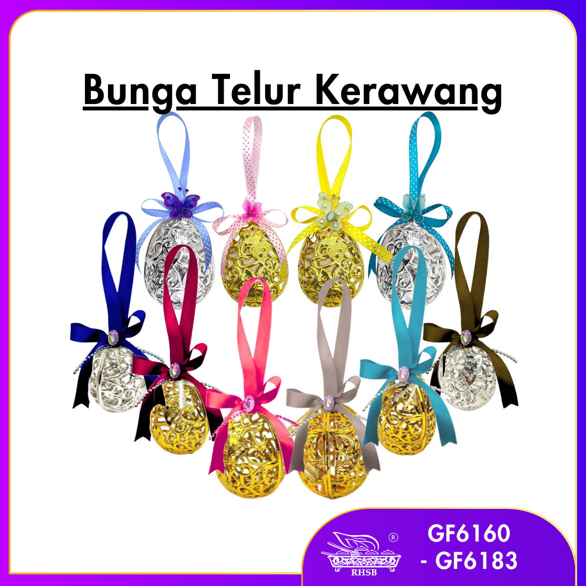 [1PC] BUNGA TELUR KERAWANG/ DOORGIFT BEKAS COKLAT/ BEKAS GULA-GULA /DOORGIFT BEKAS SABUN BUNGA /GIFT 6160-6178