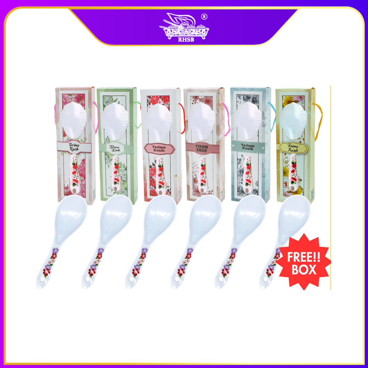 [10 SET] DOORGIFT SENDUK NASI / KENDURI KAHWIN /DOORGIFT HANTARAN /VIP SOUVENIR/ WEDDING GIFT / PLASTIC RICE SPOON GF6281-GF6340