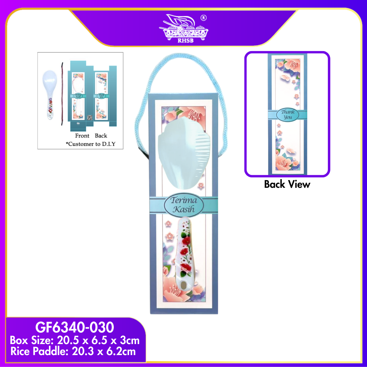 [10 SET] DOORGIFT SENDUK NASI / KENDURI KAHWIN /DOORGIFT HANTARAN /VIP SOUVENIR/ WEDDING GIFT / PLASTIC RICE SPOON GF6281-GF6340