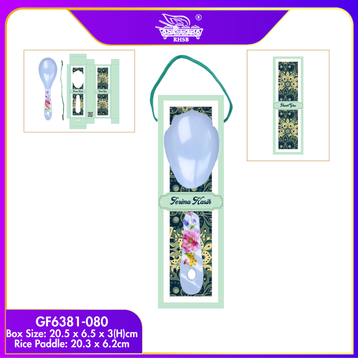 [10 SET] DOORGIFT SENDUK NASI / KENDURI KAHWIN /DOORGIFT HANTARAN /VIP SOUVENIR/ WEDDING GIFT / PLASTIC RICE SPOON GF6281-GF6340