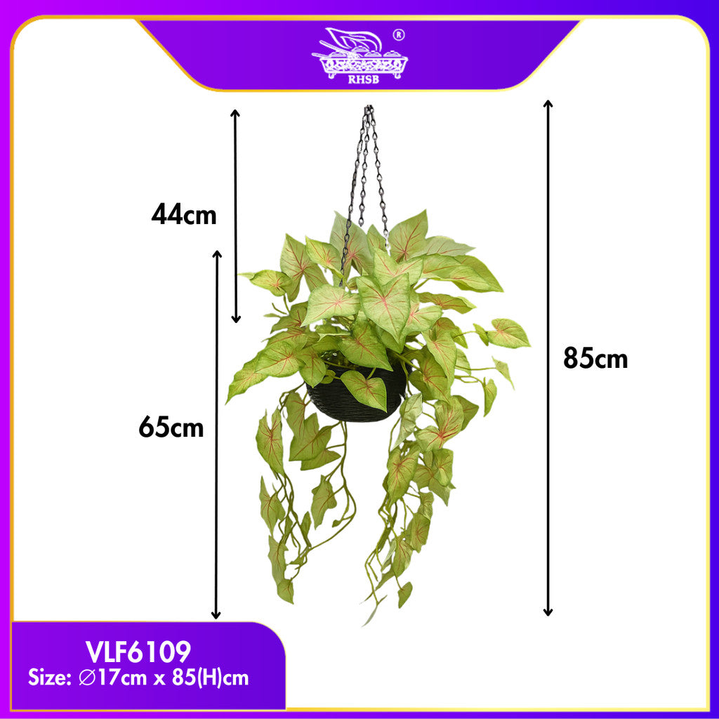 [1 PC] ARTIFICIAL POTTED PLANT / HOME DECOR / POKOK HIASAN / BUNGA / DECOR / DECOR RUMAH / ARTIFICIAL FLOWER / DESIGN VLF VLF6110-6112 98CM