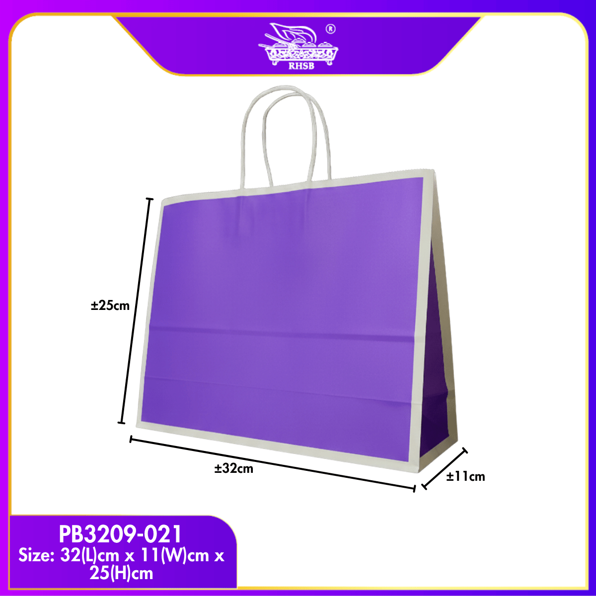 [10 PCS] CRAFT PAPER BAG WITH HANDLE/ WEDDING GIFT BAG/ DOORGIFT BAG/GOODIES BAG /RECYCLABLE BAG/ BEG MURAH/ BAG JAMUAN