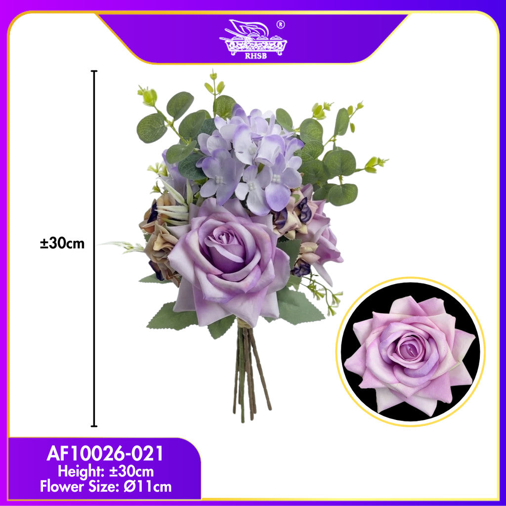 [1 PC] ARTIFICIAL ROSE / HAND BOUQUET / BUNGA ROSE / BUNGA HIASAN / ARTIFICIAL FLOWER / FLOWER ARRANGEMENT / AF10026