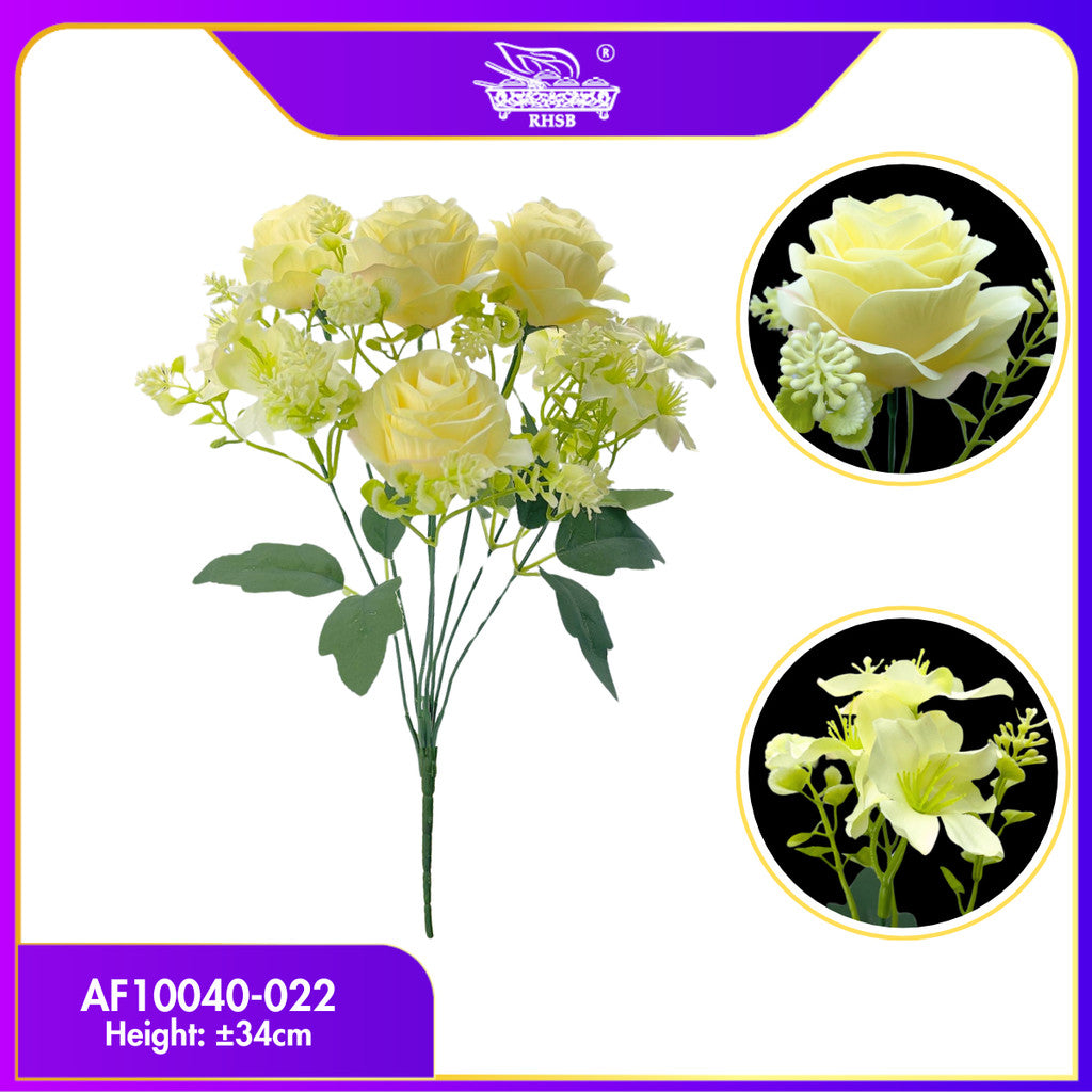 [1PC] ARTIFICIAL  ROSE / HAND BOUQUET / BUNGA ROSE / BUNGA HIASAN / ARTIFICIAL FLOWER / FLOWER AF10040