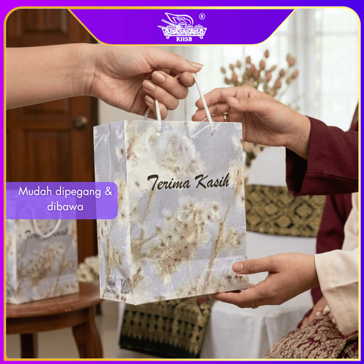 [10 PCS] PAPER BAG / BAG MURAH / BAG JAMUAN / GOODIES BAG / WEDDING GIFT / DOORGIFT / PB3183