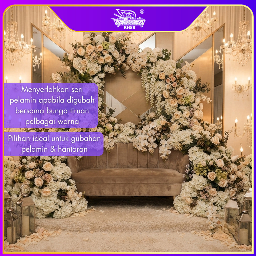 [1 PC] ROSE / VINTAGE ROSE/ BUNGA ROSE / BUNGA HIASAN / ARTIFICIAL FLOWER / FLOWER AF10001