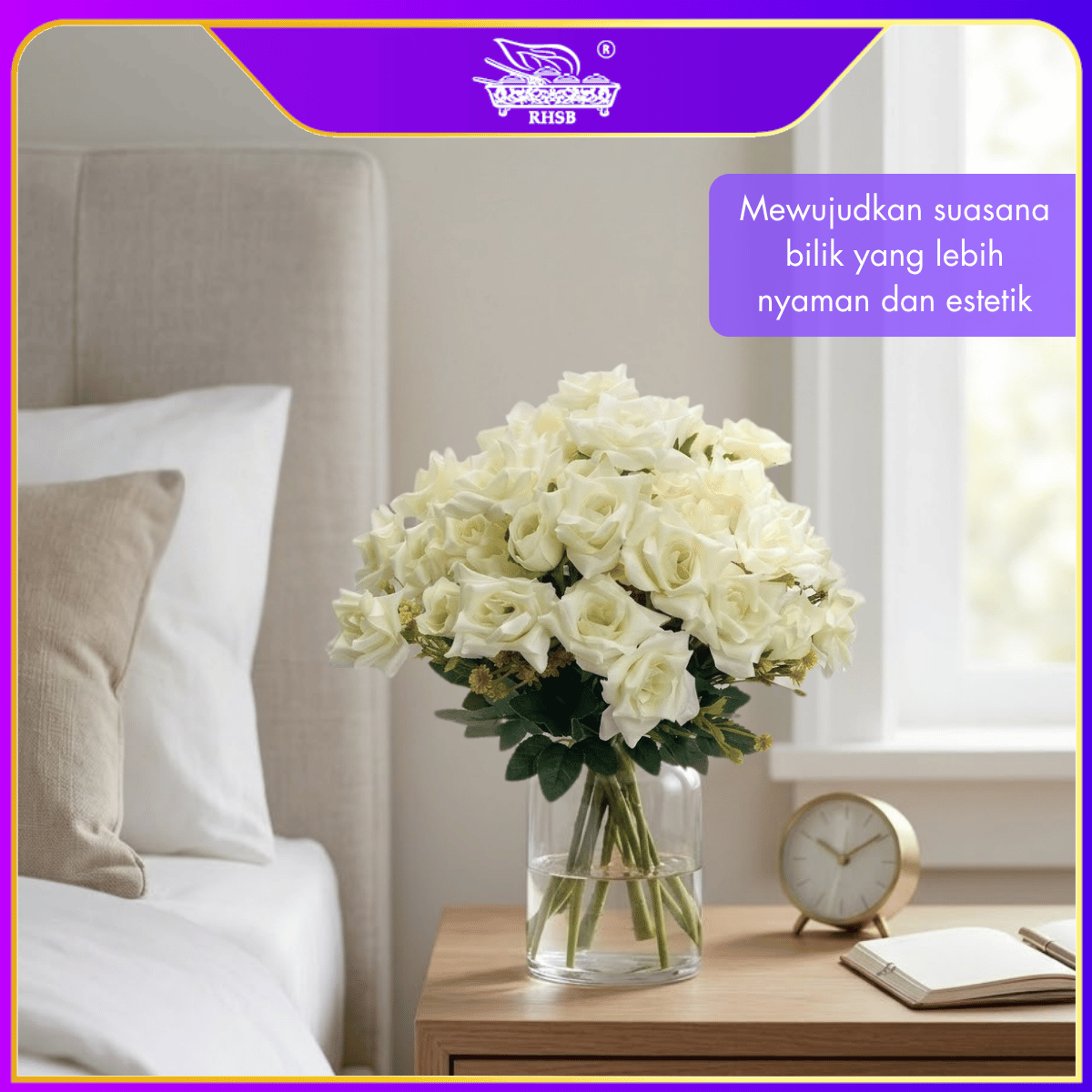 [1 PC] Mni Peony Rose | Hand Bouquet | Bunga Peony | Bunga Hiasan | Artificial Flower | Hiasan Dulang Hantaran | AF10024