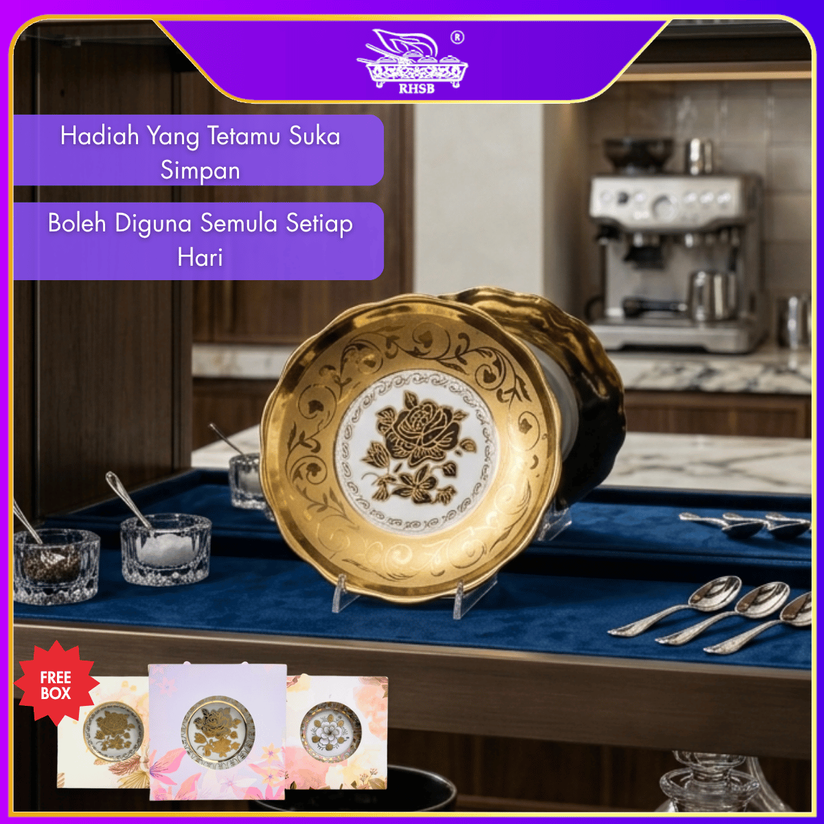 [10 SET] DOORGIFT PIRING SOS SERAMIK GF6419-GF6423 [1/16/32]