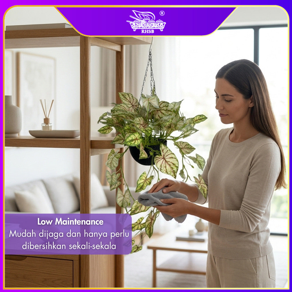 [1 PC] ARTIFICIAL POTTED PLANT / HOME DECOR / POKOK HIASAN / BUNGA / DECOR / DECOR RUMAH / ARTIFICIAL FLOWER / DESIGN VLF VLF6110-6112 98CM