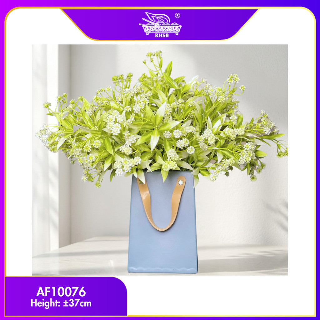 [1 PC] SPRING GRASS LILY / ARTIFICIAL LEAVES / DAUN HIASAN / HOME DECORATION / ARTIFICIAL PLANT / AF1878-1879