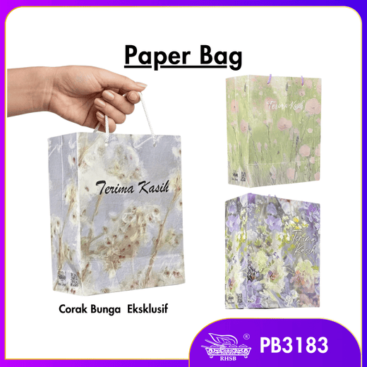 [10 PCS] PAPER BAG / BAG MURAH / BAG JAMUAN / GOODIES BAG / WEDDING GIFT / DOORGIFT / PB3183