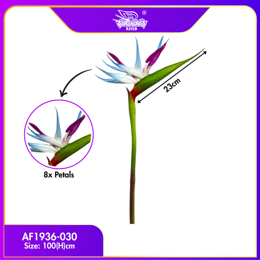 ARTIFICIAL BIRD OF PARADISE/ BUNGA HIASAN/ WEDDING DECORS/ HOME DECORS/ ANTHURIUM/ LARGE GREEN PLANT/ AF1933-AF1937