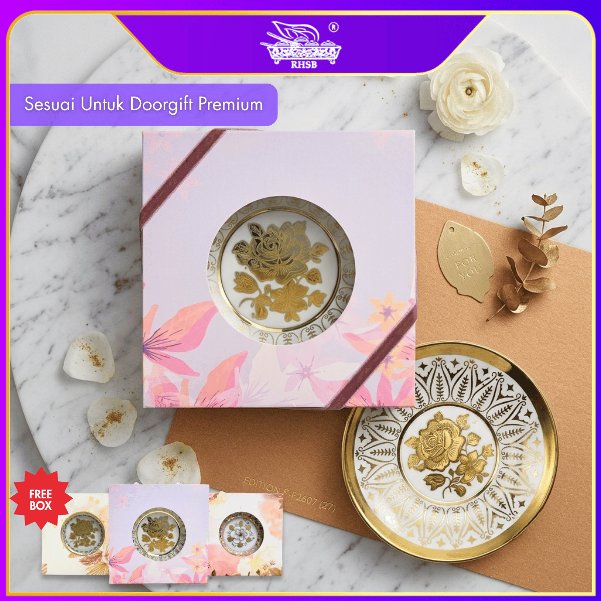 [10 SET] DOORGIFT PIRING SOS SERAMIK GF6419-GF6423 [1/16/32]