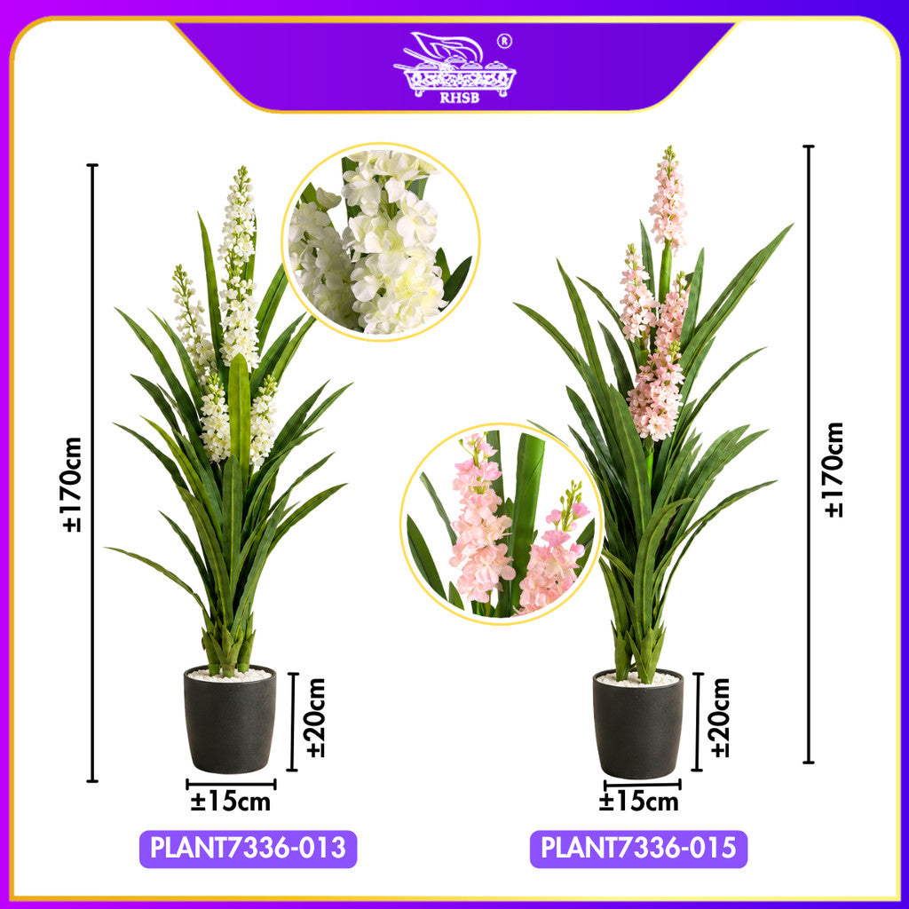 [1PC] Pokok Snapdragon Gladiolus Tiruan 170CM Viral 🌸 | Bunga Artificial Tinggi Premium | Ready Stock Hiasan Rumah Murah PLANT7336