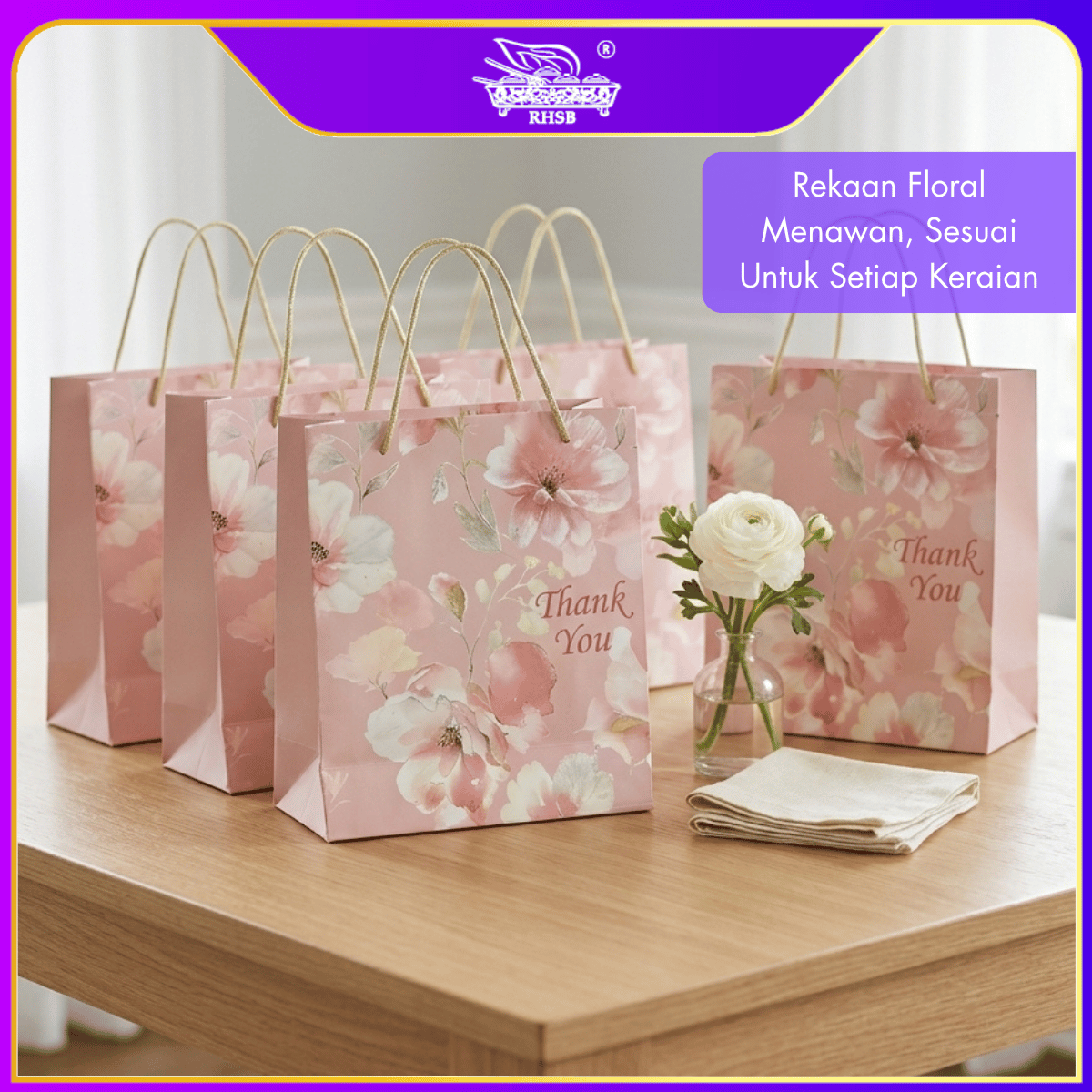 [10 PCS] XXL PAPER BAG MATTE / BAG JAMUAN / GOODIES BAG / DOORGIFT BAG / BAG MURAH / BAG JAMUAN / GOODIES BAG WEDDING GIFT