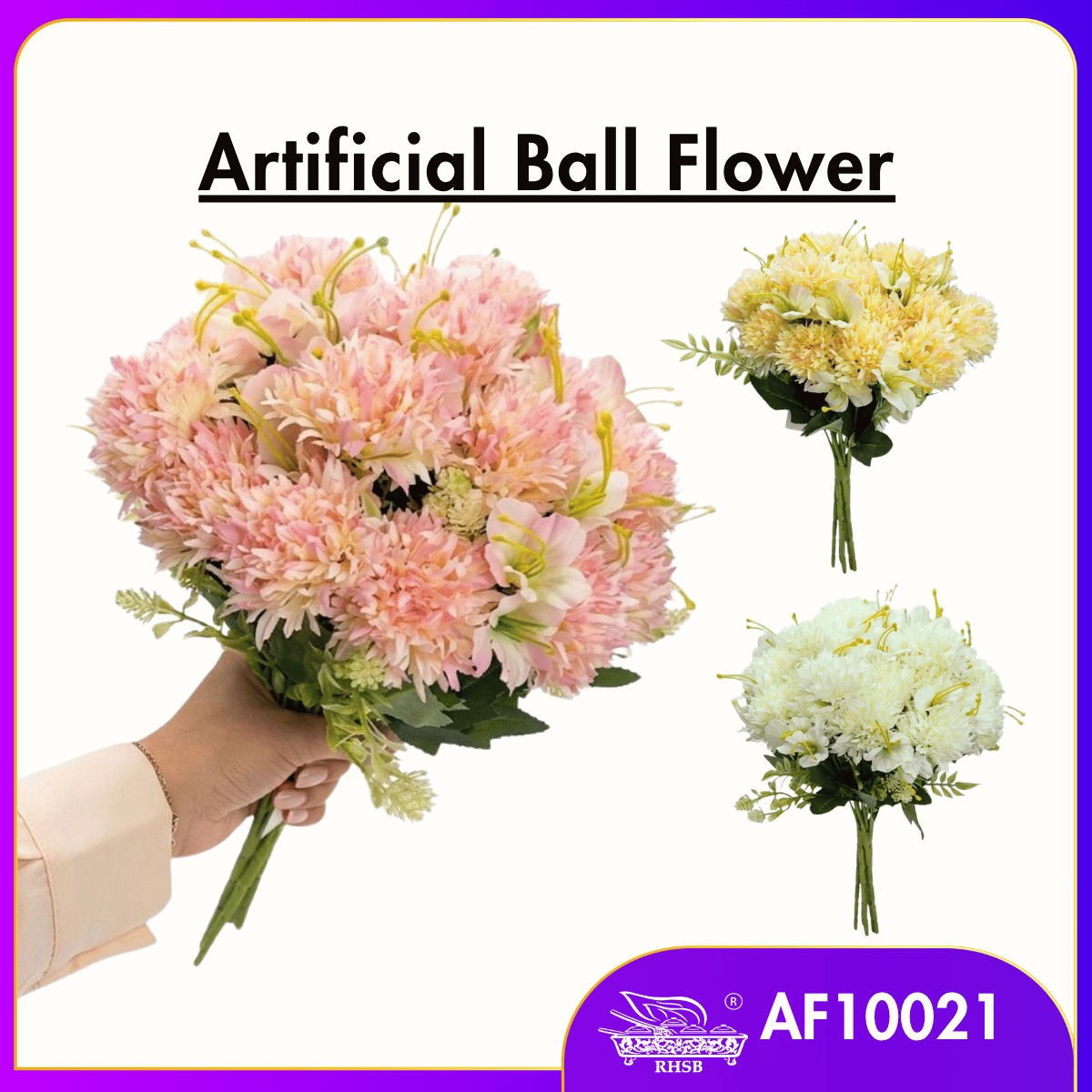 [1 PC] Artificial Chrysanthemum | Bunga Mum | Artificial Flower | Bunga Hiasan | Mum Flower | Wedding Decor | AF10021