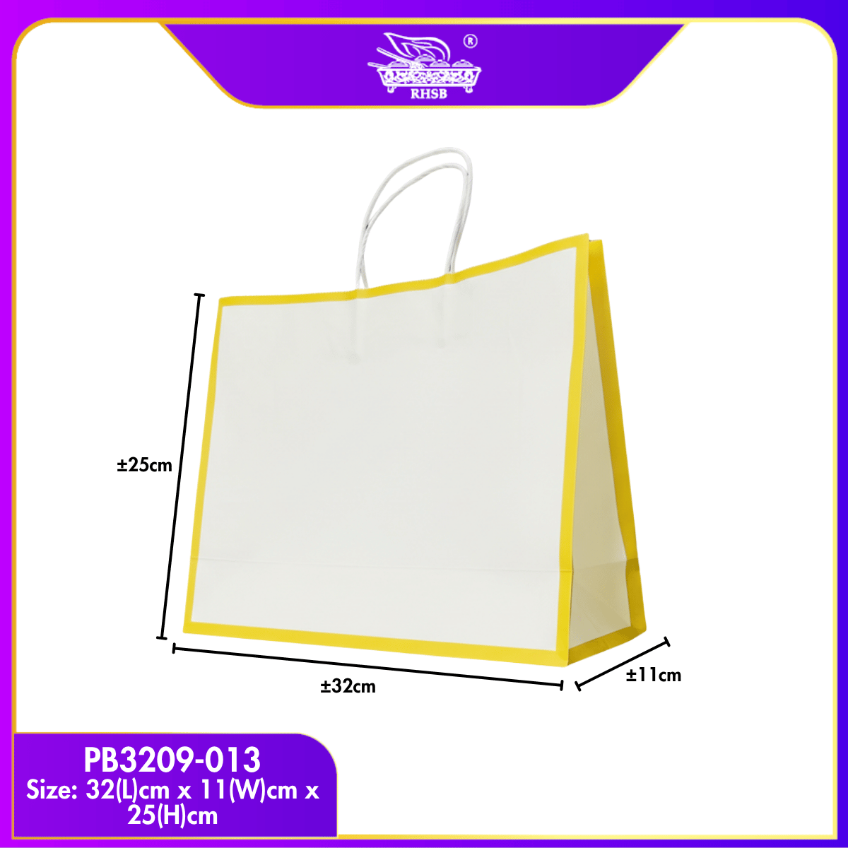 [10 PCS] CRAFT PAPER BAG WITH HANDLE/ WEDDING GIFT BAG/ DOORGIFT BAG/GOODIES BAG /RECYCLABLE BAG/ BEG MURAH/ BAG JAMUAN