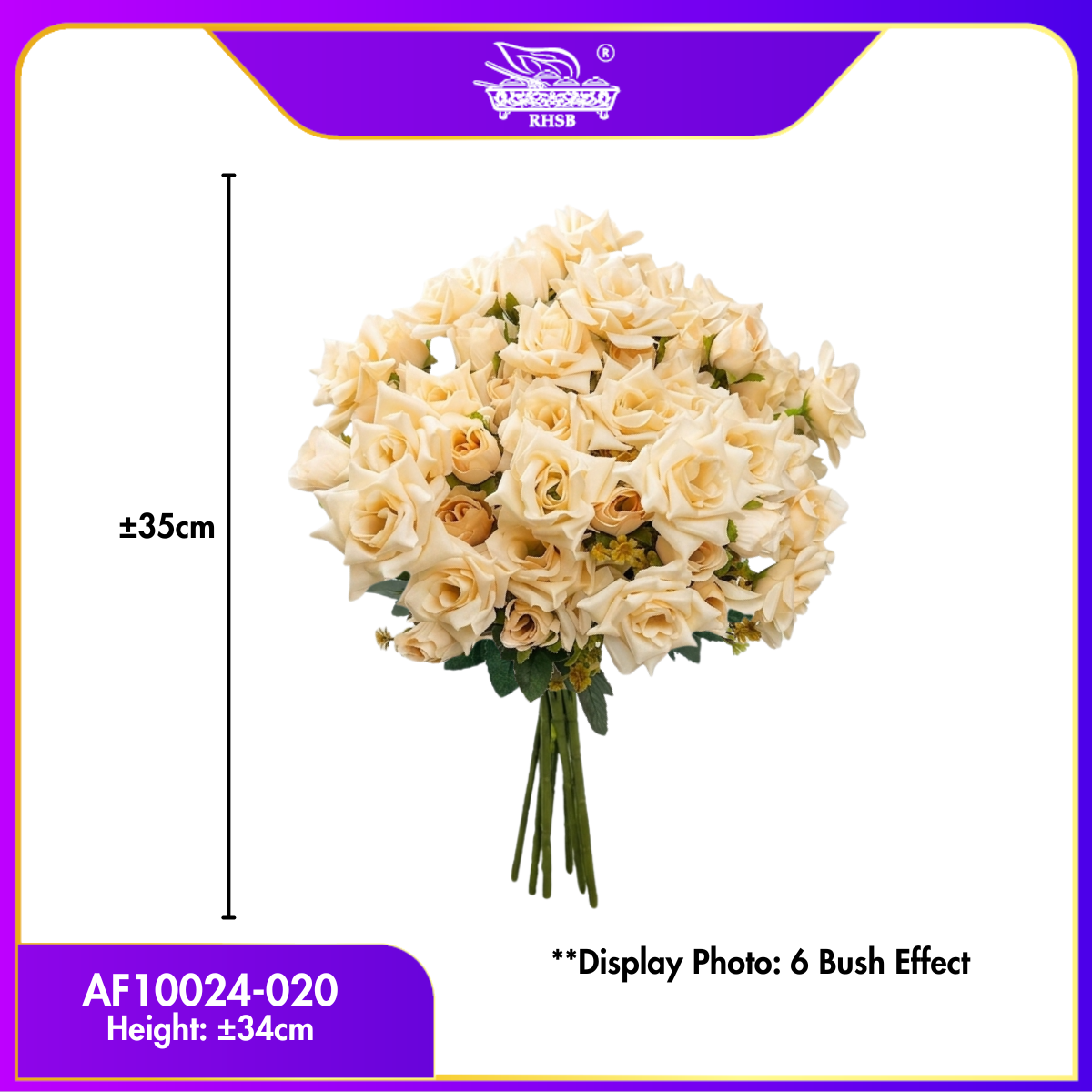[1 PC] Mni Peony Rose | Hand Bouquet | Bunga Peony | Bunga Hiasan | Artificial Flower | Hiasan Dulang Hantaran | AF10024