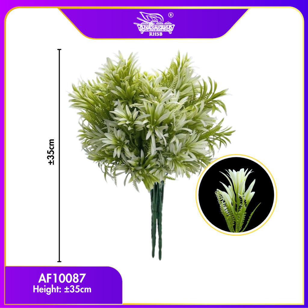 [1 PC] SPRING GRASS LILY / ARTIFICIAL LEAVES / DAUN HIASAN / HOME DECORATION / ARTIFICIAL PLANT / AF1878-1879