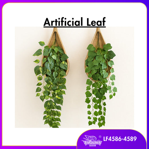 [1 PC] Artificial Wall Hanging Plant / Pokok Hiasan Dinding / Daun Hiasan Tiruan untuk Rumah & Balcony Decor