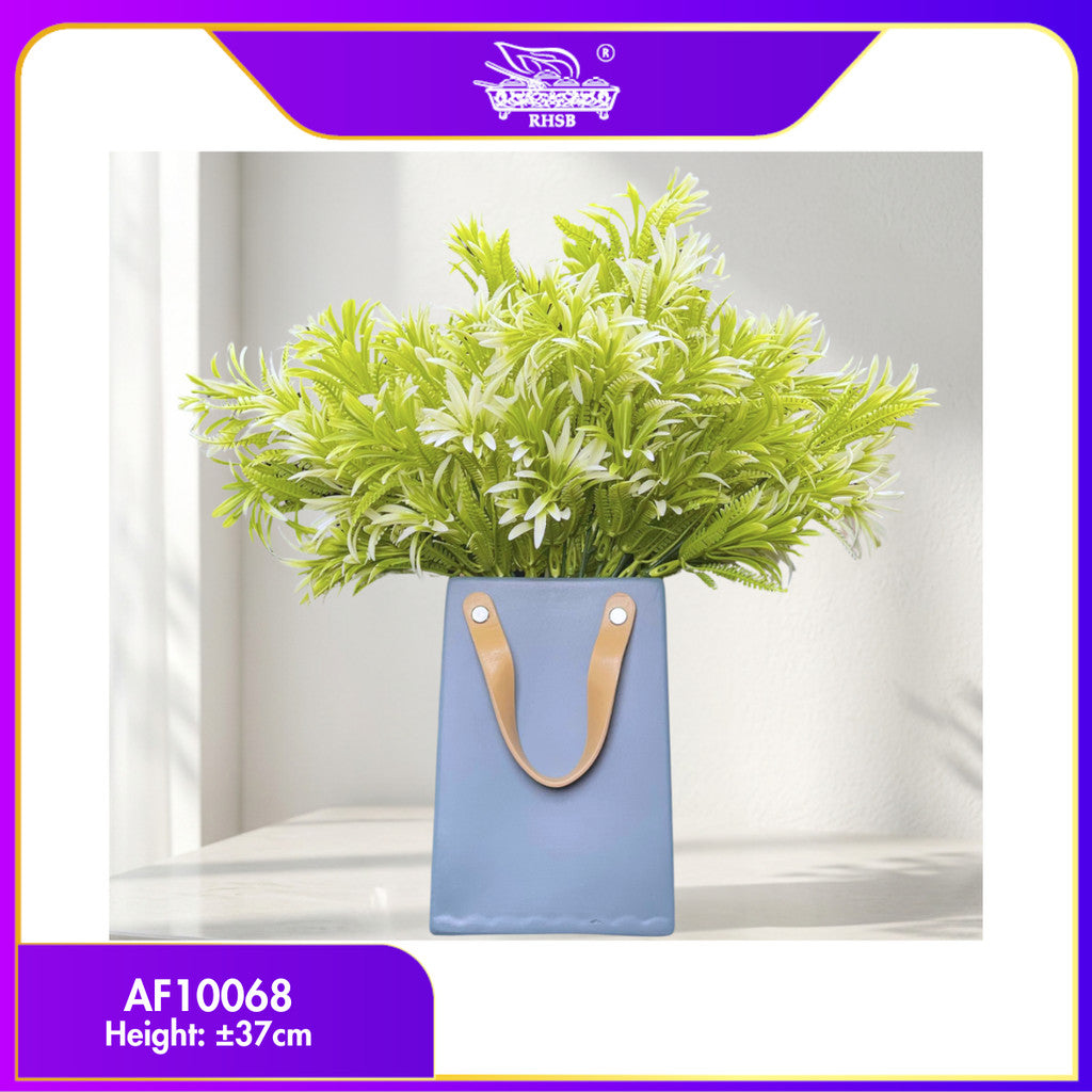 [1 PC] SPRING GRASS LILY / ARTIFICIAL LEAVES / DAUN HIASAN / HOME DECORATION / ARTIFICIAL PLANT / AF1878-1879