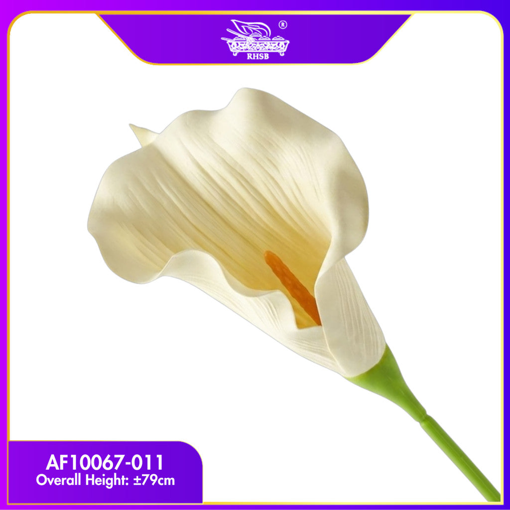 [1 PC]  ARTIFICIAL CALLA LILY / BUNGA LILY / BUNGA HIASAN / ARTIFICIAL FLOWER / HAND BOUQUET WEDDING DECORATION