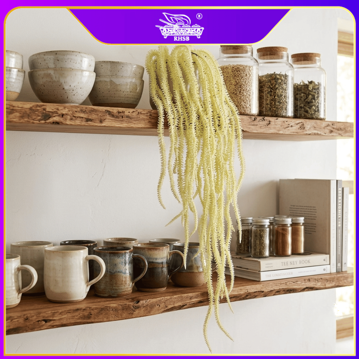 [1 PC]  Artificial Hanging Amaranthus Vine 79cm |Daun Tiruan Gantung Amaranthus | Hiasan Rumah Pelamin  Vertical Garden LF4617-LF4618
