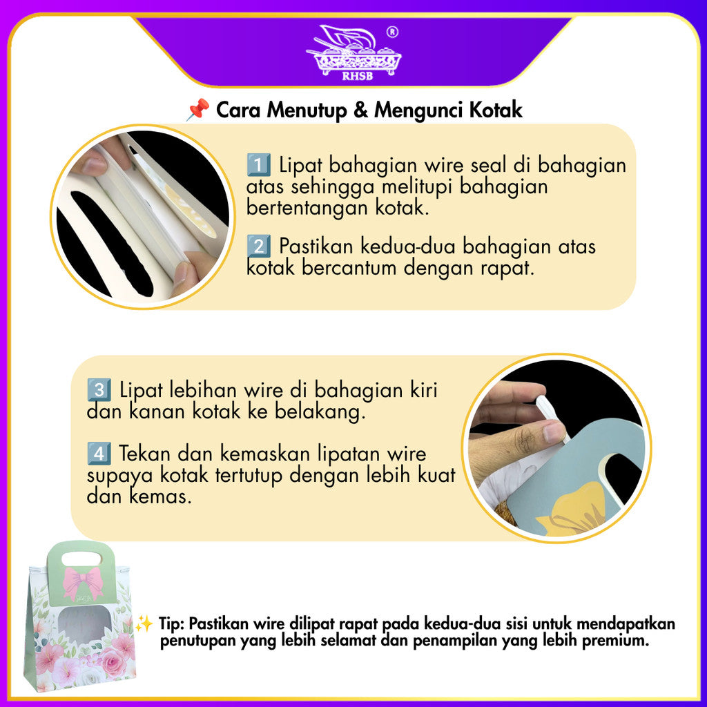 [10 PCS] PVC TRANSPARENT PAPER BAG / WINDOW PAPER BAG /GIFT PAPER BAG /FLOWER BOUQUET PAPER BAG /BEG KERTAS JERNIH / PB3195