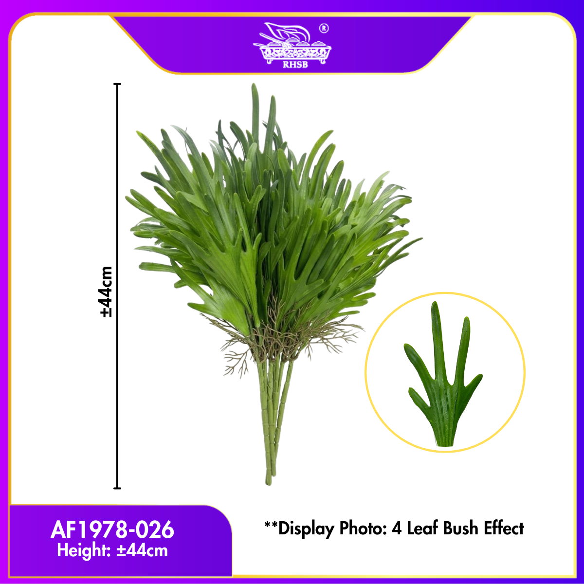 [1 PC] SPRING GRASS LILY / ARTIFICIAL LEAVES / DAUN HIASAN / HOME DECORATION / ARTIFICIAL PLANT / AF1878-AF1987