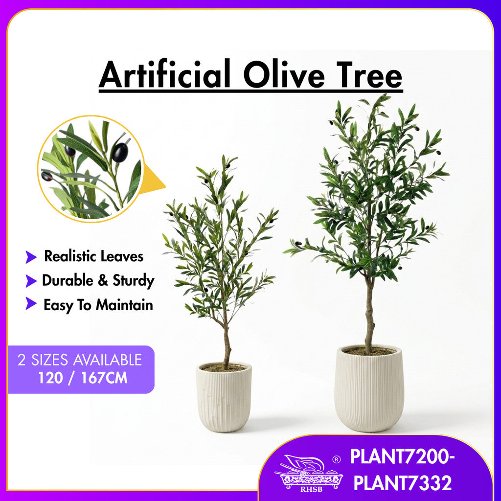 [1PC] PREMIUM POKOK HIASAN VIRAL / OLIVE TREE / POKOK OLIVE / ARTIFICIAL PLANT / PLANT7331-7332