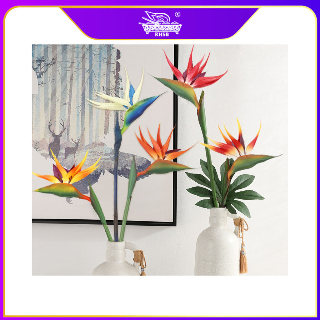 ARTIFICIAL BIRD OF PARADISE/ BUNGA HIASAN/ WEDDING DECORS/ HOME DECORS/ ANTHURIUM/ LARGE GREEN PLANT/ AF1933-AF1937