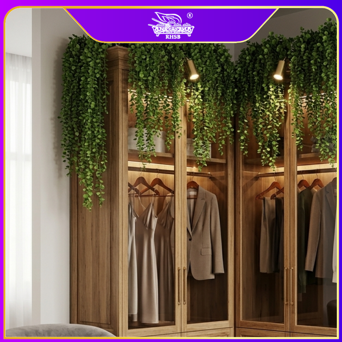 [1 PC] Artificial Leaf | Daun Jurai | Green Leaves | Garlands Hanging Leaf | Daun Hiasan | Home Deco | LF4612-LF4613