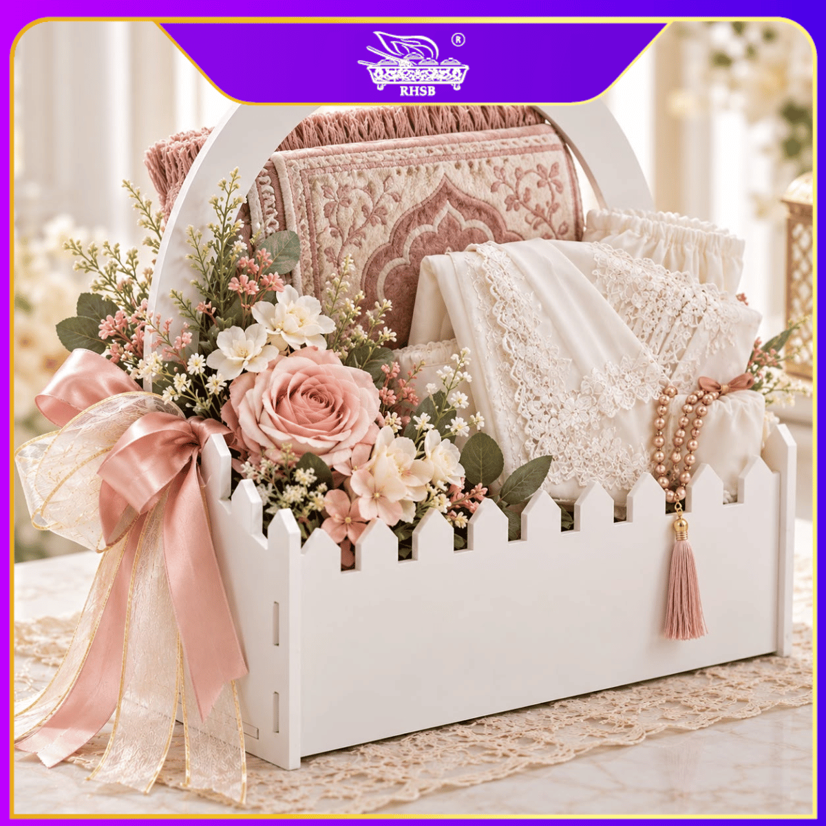 [1 PC] Dulang Hantaran Kayu Elegant Premium | Wooden Tray Gold Black White Kayu | Kahwin Nikah Tunang Murah Cantik MY BL6596