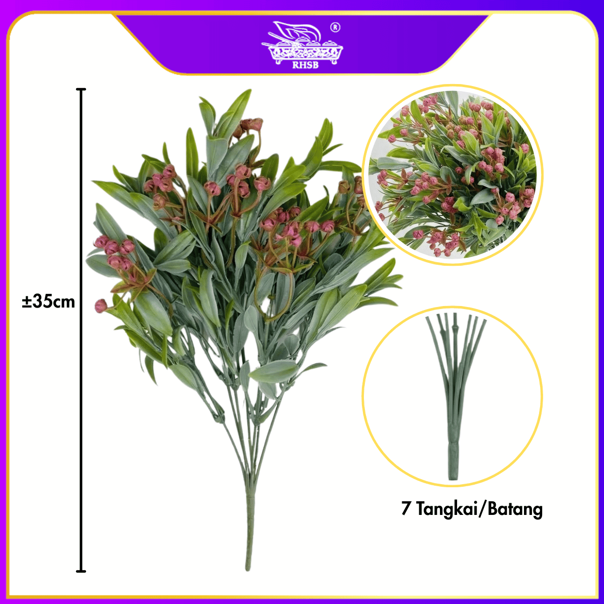 [1 PC] Artificial Baby Breath | Hand Bouquet | Bunga Tangan | Bunga Hiasan | Artificial Flower | AF10054