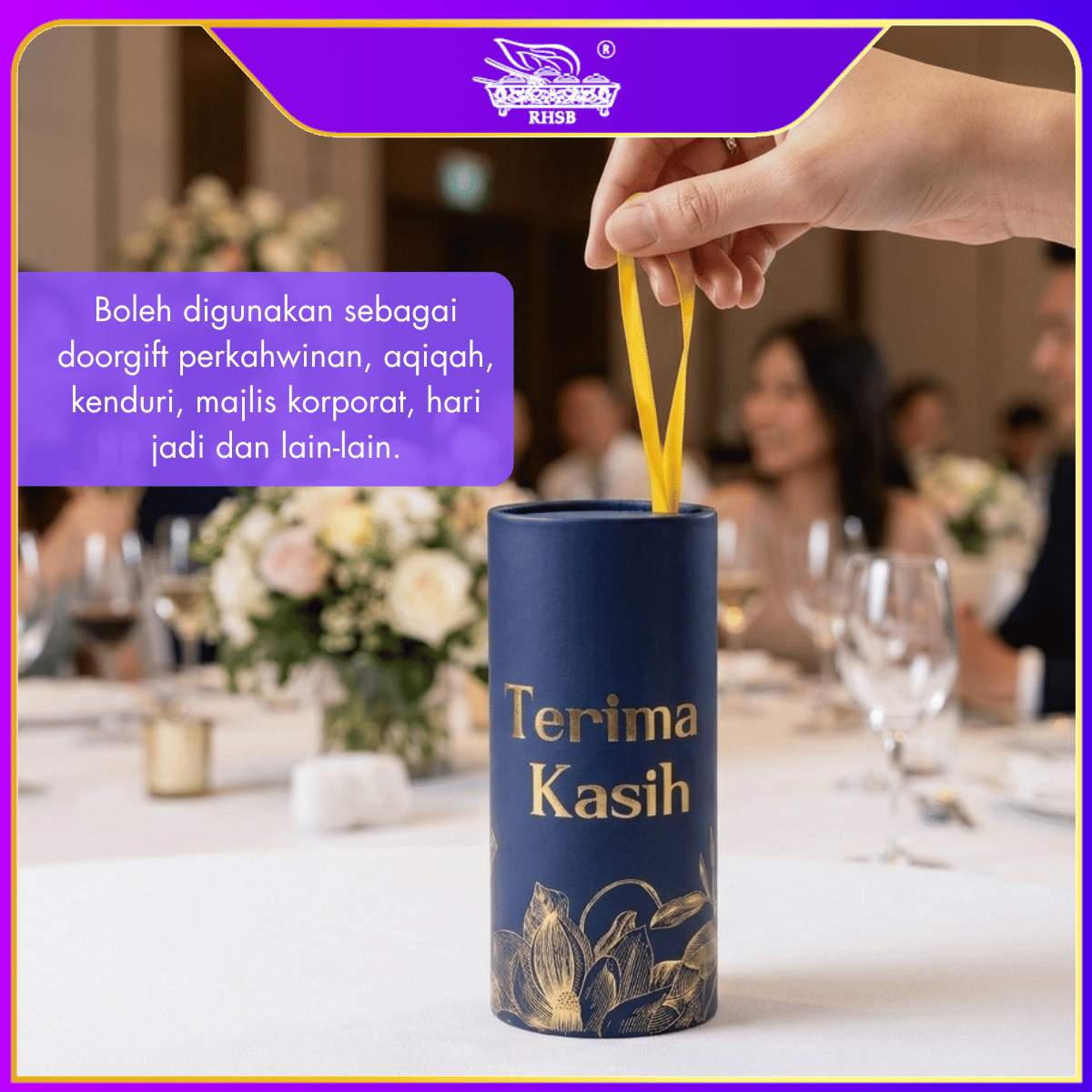 [10 PCS] Doorgift Tisu Eksklusif Kahwin Gold Silver Foil | Premium Wedding Souvenir | Gift Box Tisu | Goodies Gift Murah GF69429-GF6434