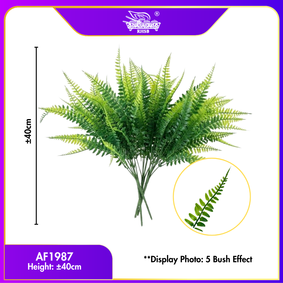 [1 PC] SPRING GRASS LILY / ARTIFICIAL LEAVES / DAUN HIASAN / HOME DECORATION / ARTIFICIAL PLANT / AF1878-AF1987